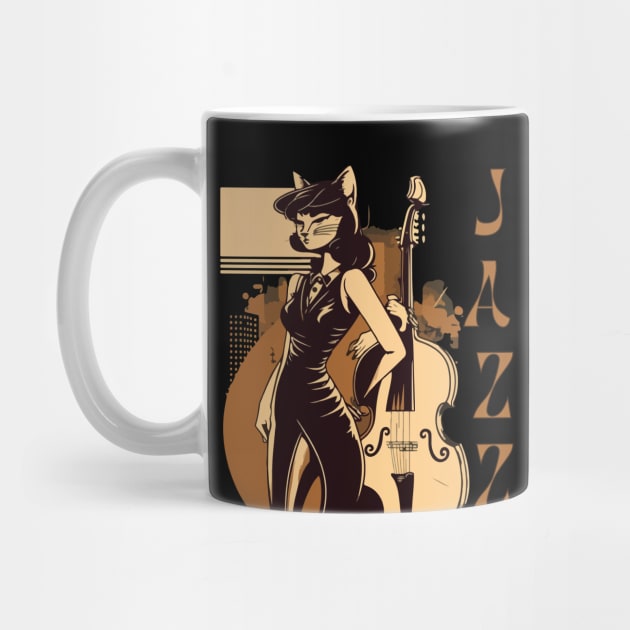 Jazz Cat by MusicianCatsClub